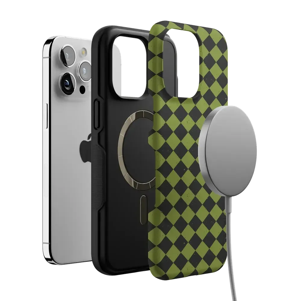Wicked Hex | Green Checkered Case - Bansusa