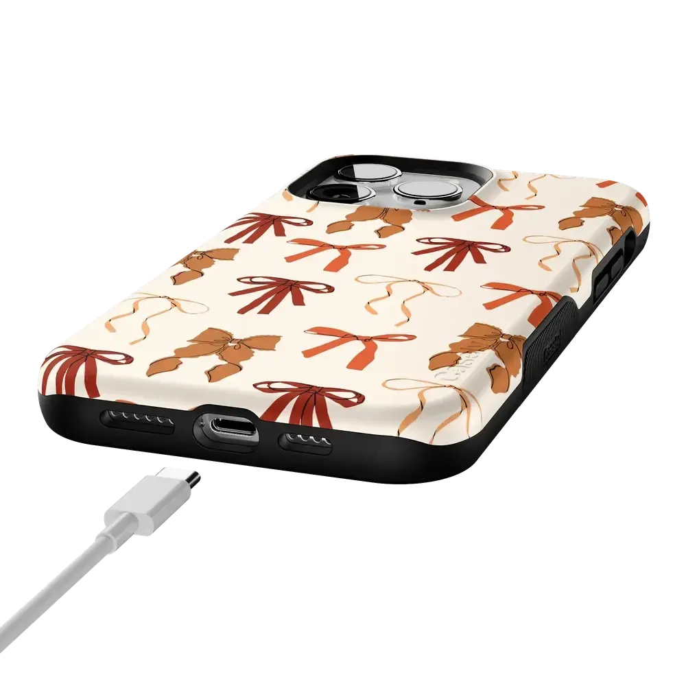 Fall Girlie | Pumpkin Spice Bows Case - Bansusa