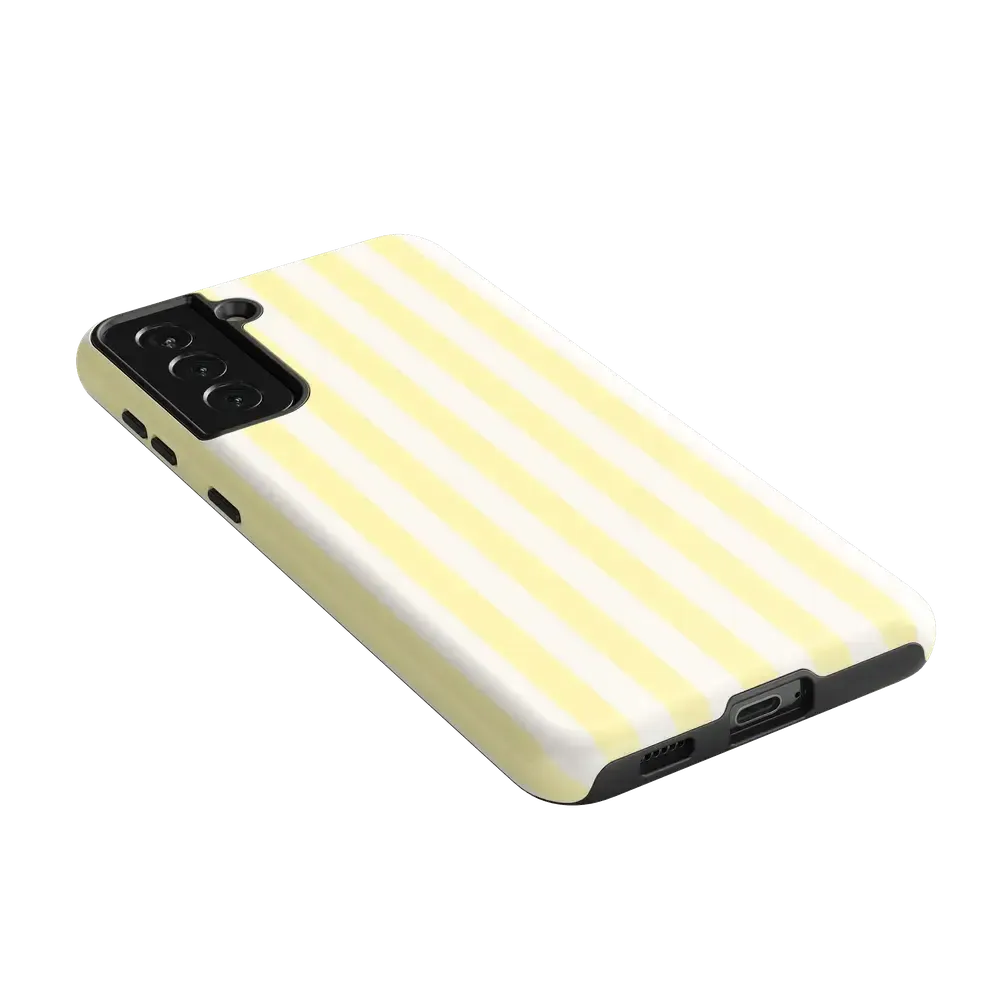 Butter Yellow Stripes | Sunday Best Case - Bansusa