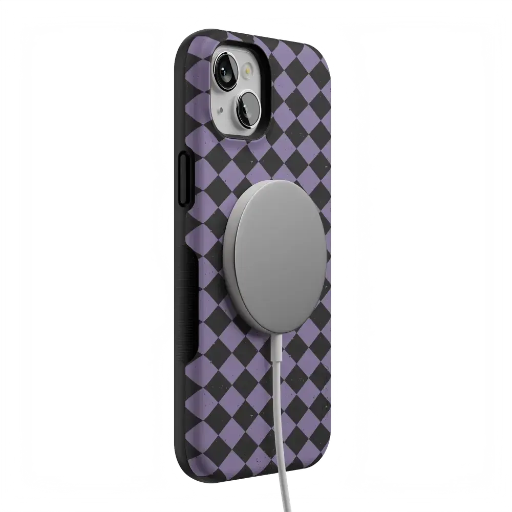 Midnight Hex | Purple Checkered Case - Bansusa