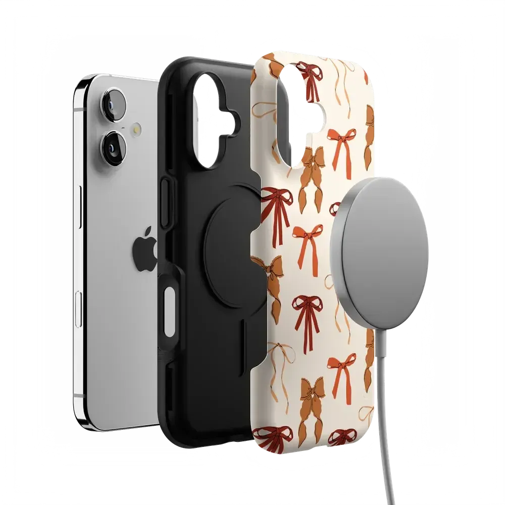 Fall Girlie | Pumpkin Spice Bows Case - Bansusa