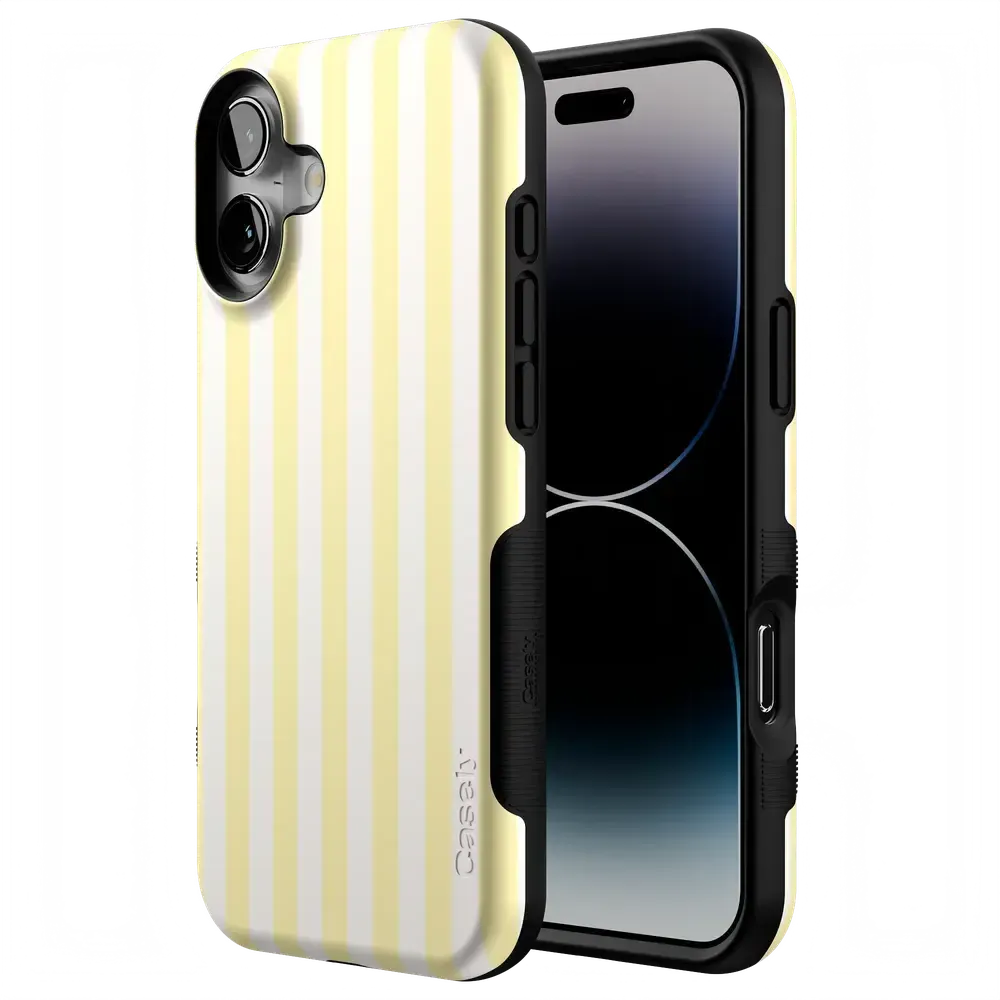 Butter Yellow Stripes | Sunday Best Case - Bansusa