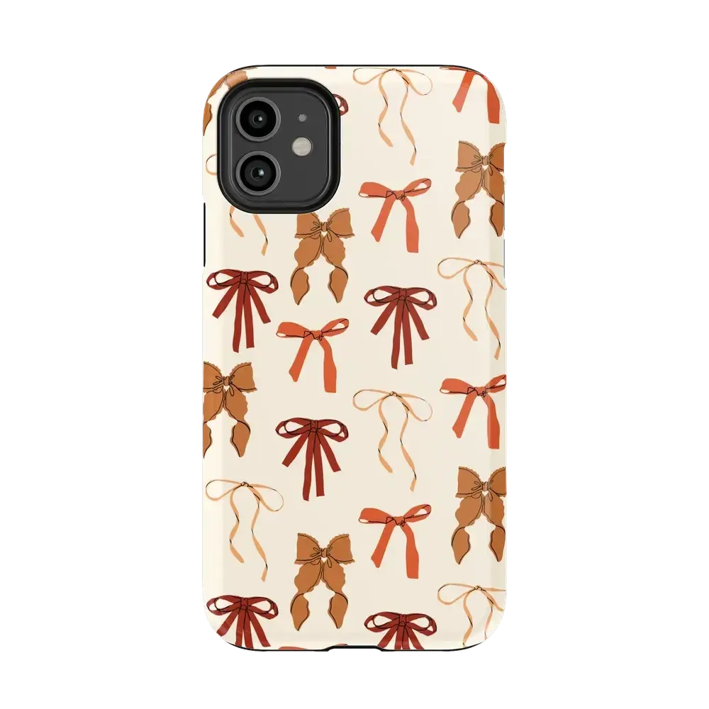 Fall Girlie | Pumpkin Spice Bows Case - Bansusa