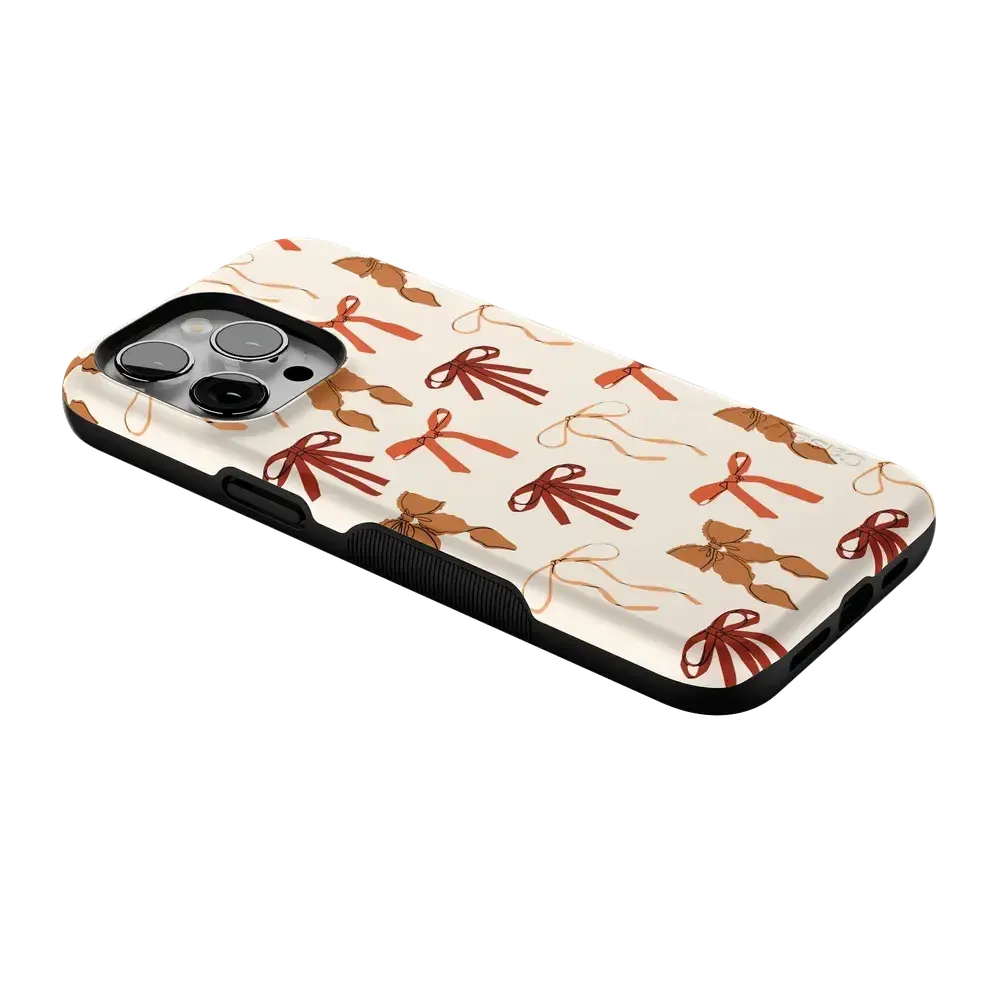 Fall Girlie | Pumpkin Spice Bows Case - Bansusa