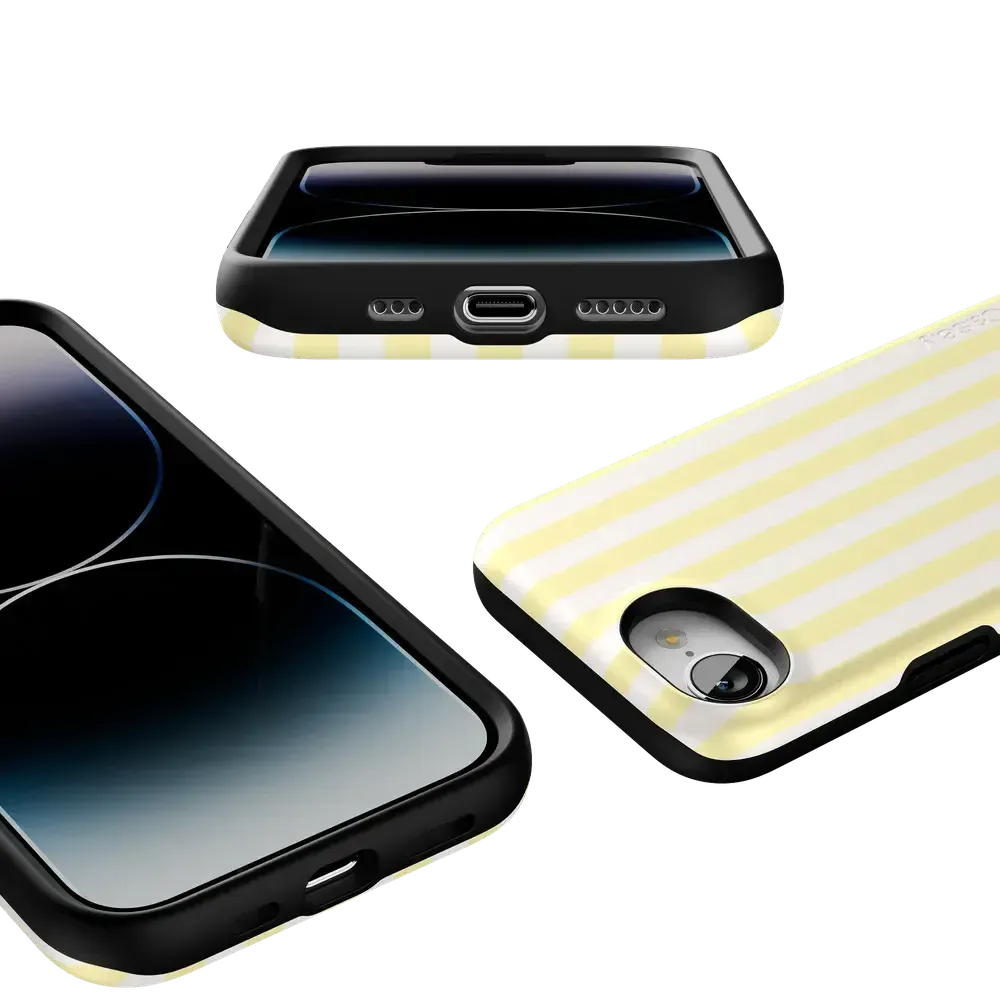 Butter Yellow Stripes | Sunday Best Case - Bansusa