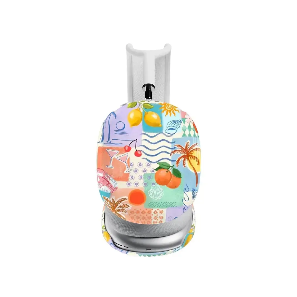 Tropical Heat | Beachy Collage AirPods Max Case - Bansusa