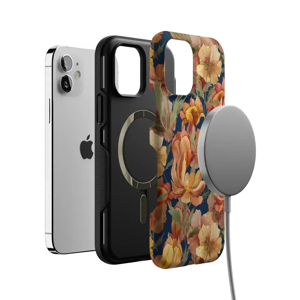 Fallen Gold | Antique Floral Case - Bansusa