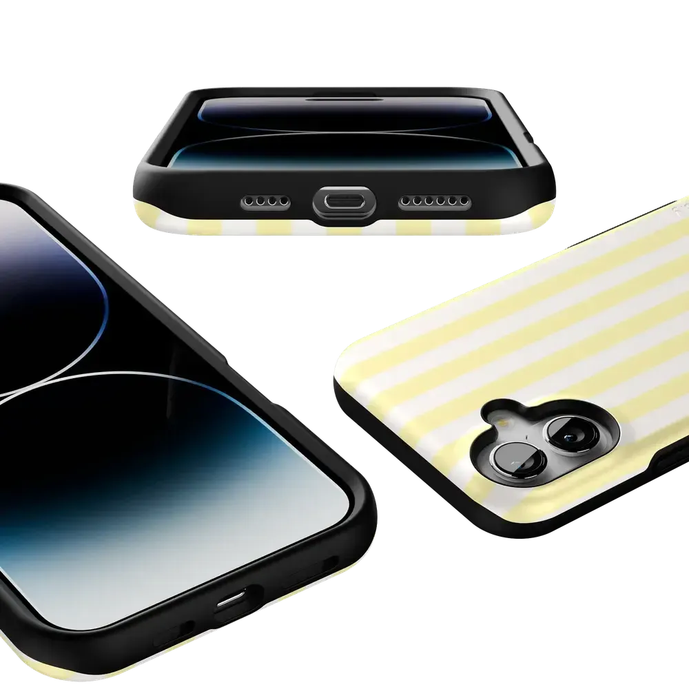 Butter Yellow Stripes | Sunday Best Case - Bansusa