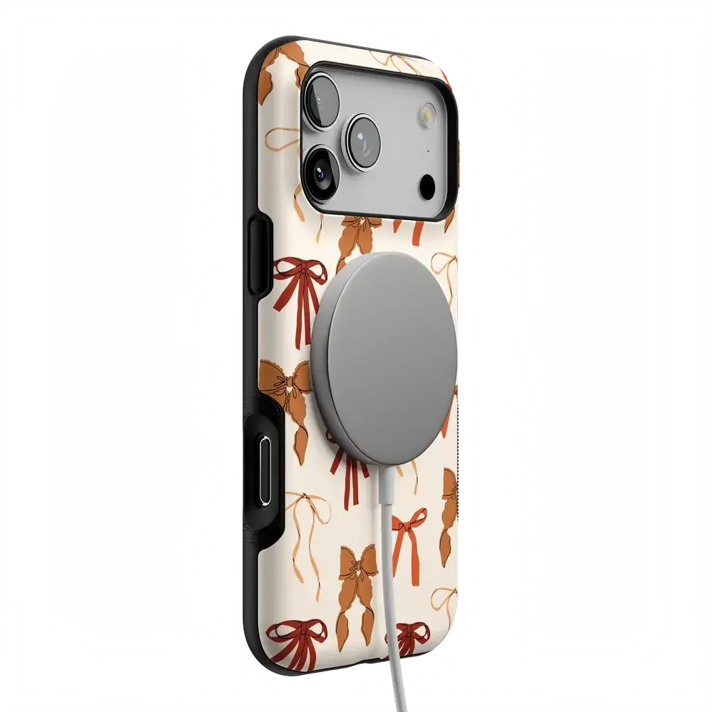 Fall Girlie | Pumpkin Spice Bows Case - Bansusa