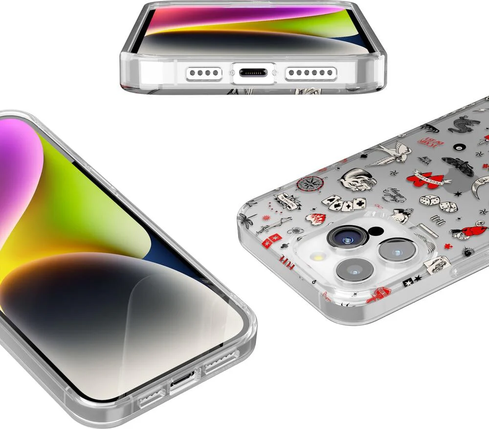 Not a Phase | Clear Flash Tattoo Case - Bansusa