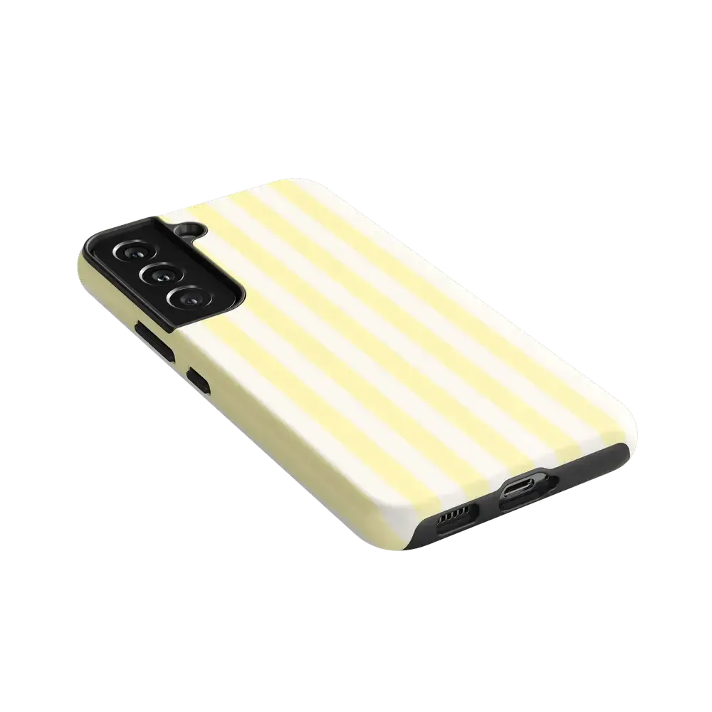 Butter Yellow Stripes | Sunday Best Case - Bansusa