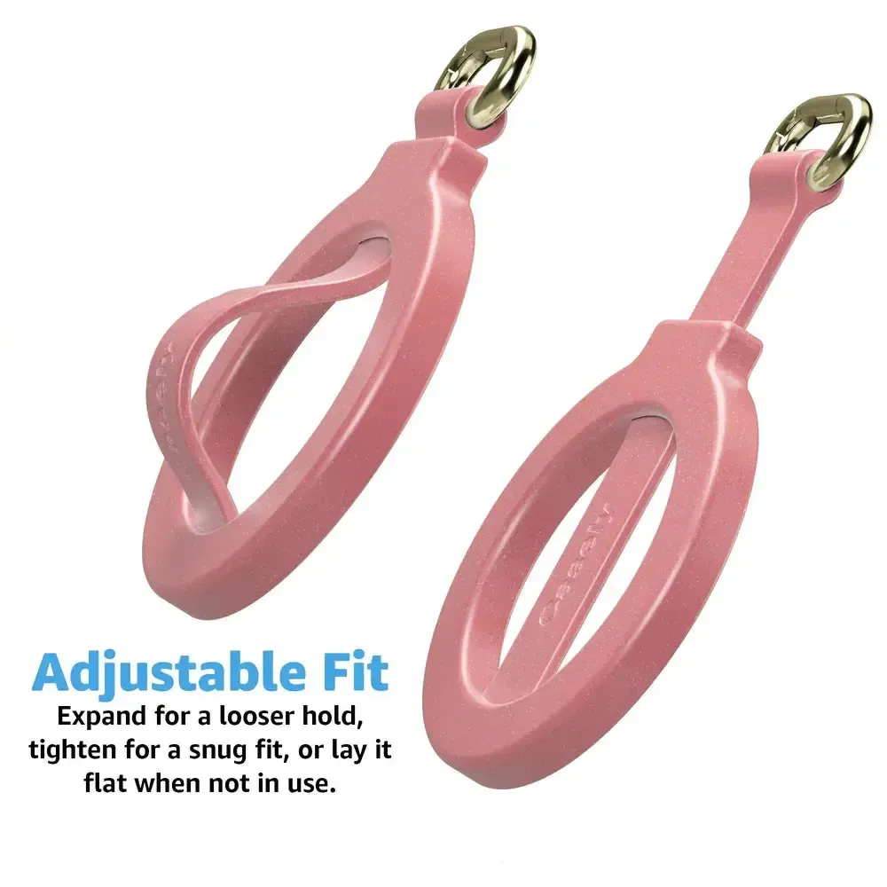 Starfish Wishes | Coral Pink Shimmer MagRing+ with Keychain - Bansusa