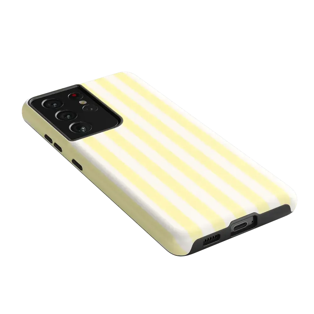 Butter Yellow Stripes | Sunday Best Case - Bansusa