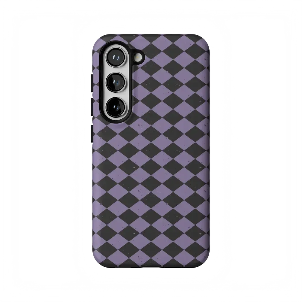 Midnight Hex | Purple Checkered Case - Bansusa