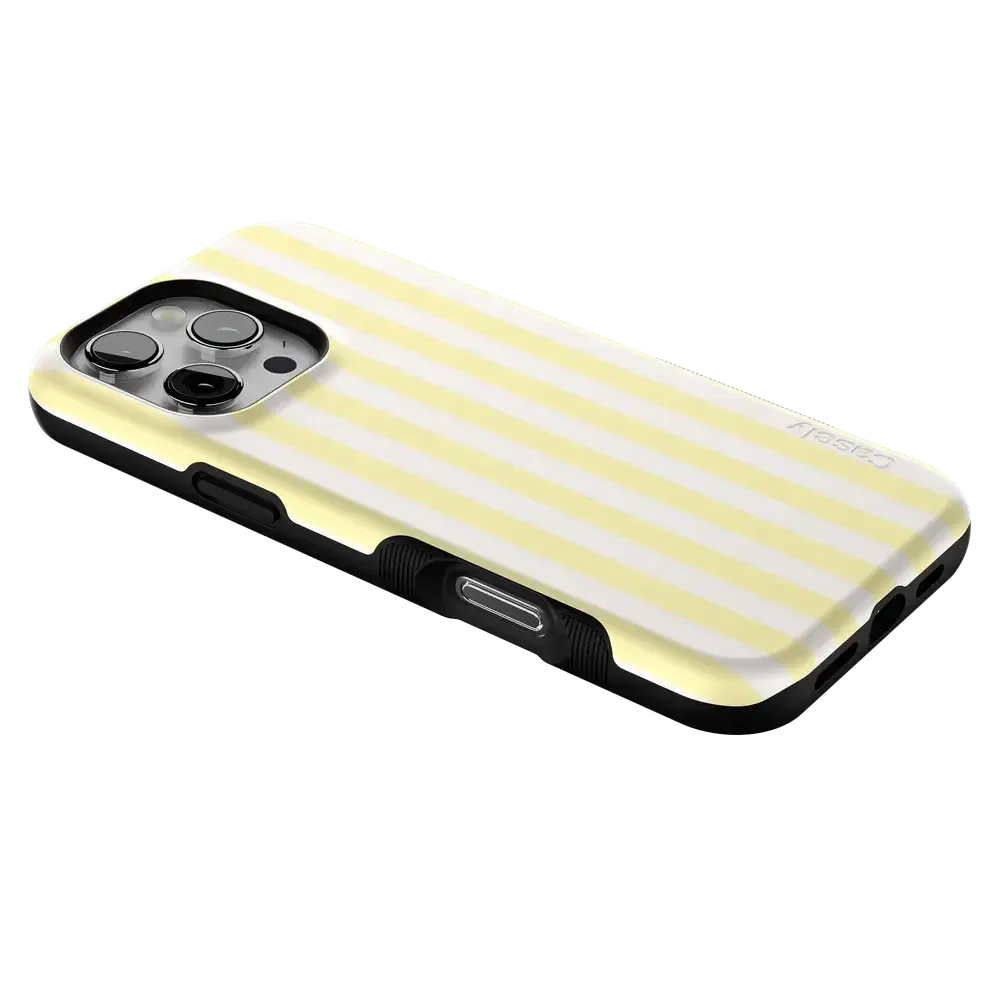 Butter Yellow Stripes | Sunday Best Case - Bansusa