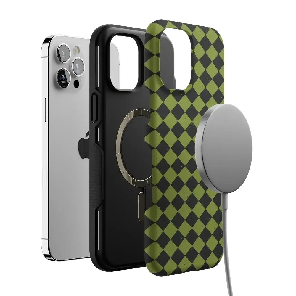 Wicked Hex | Green Checkered Case - Bansusa