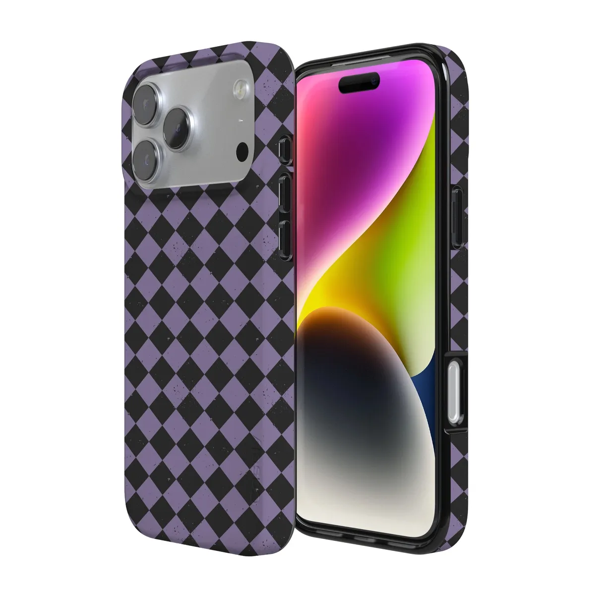 Midnight Hex | Purple Checkered Case - Bansusa