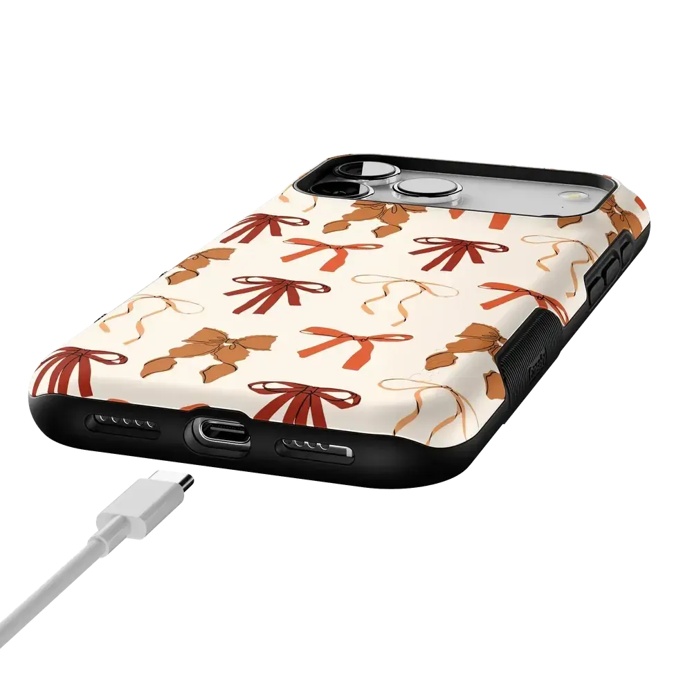 Fall Girlie | Pumpkin Spice Bows Case - Bansusa