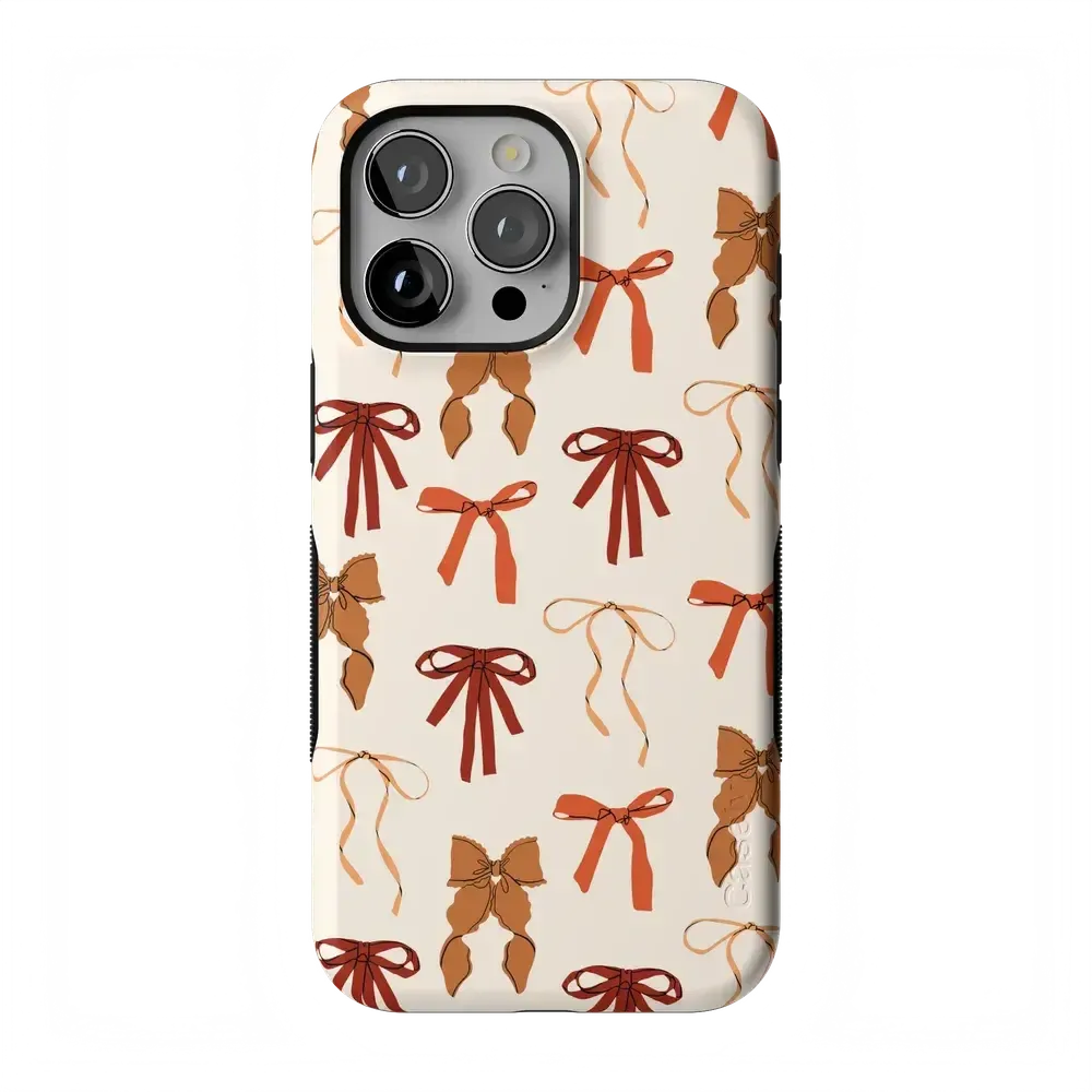 Fall Girlie | Pumpkin Spice Bows Case - Bansusa