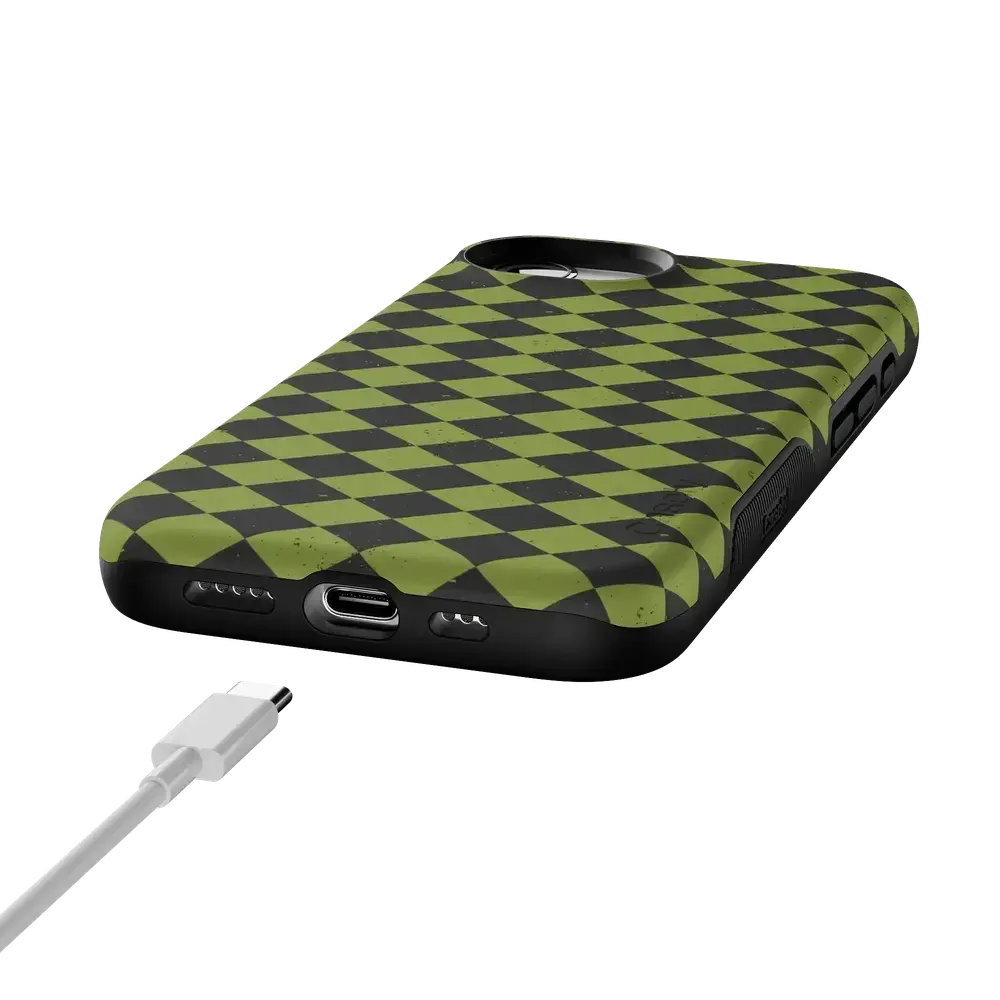 Wicked Hex | Green Checkered Case - Bansusa