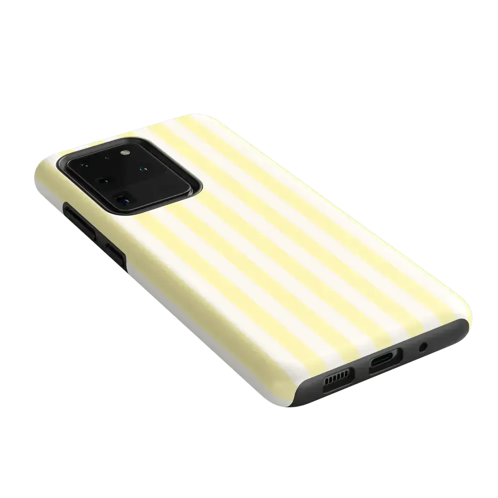 Butter Yellow Stripes | Sunday Best Case - Bansusa
