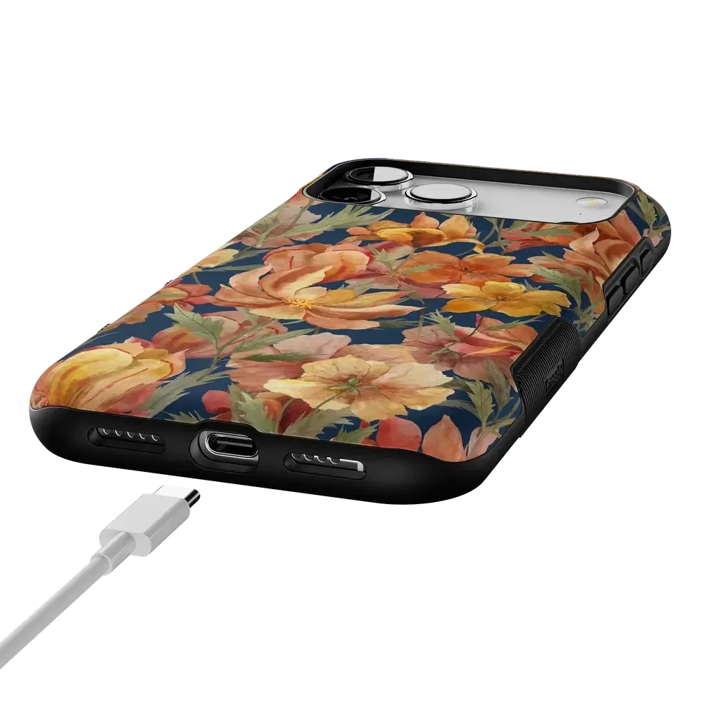 Fallen Gold | Antique Floral Case - Bansusa