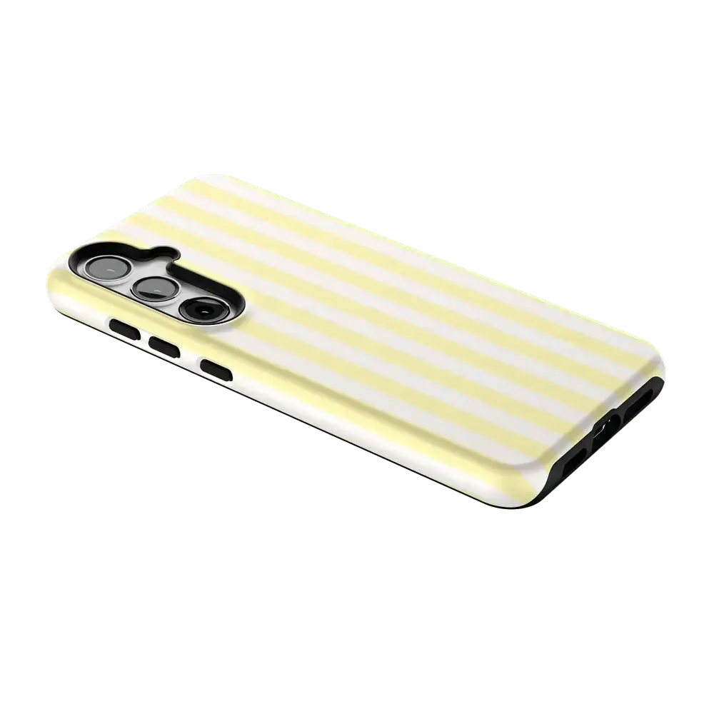 Butter Yellow Stripes | Sunday Best Case - Bansusa