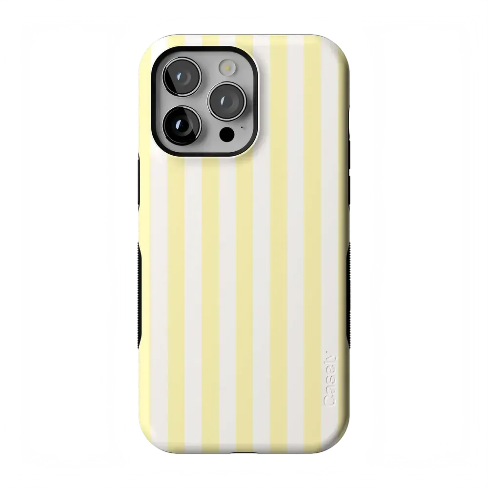Butter Yellow Stripes | Sunday Best Case - Bansusa