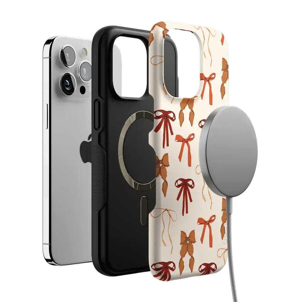 Fall Girlie | Pumpkin Spice Bows Case - Bansusa