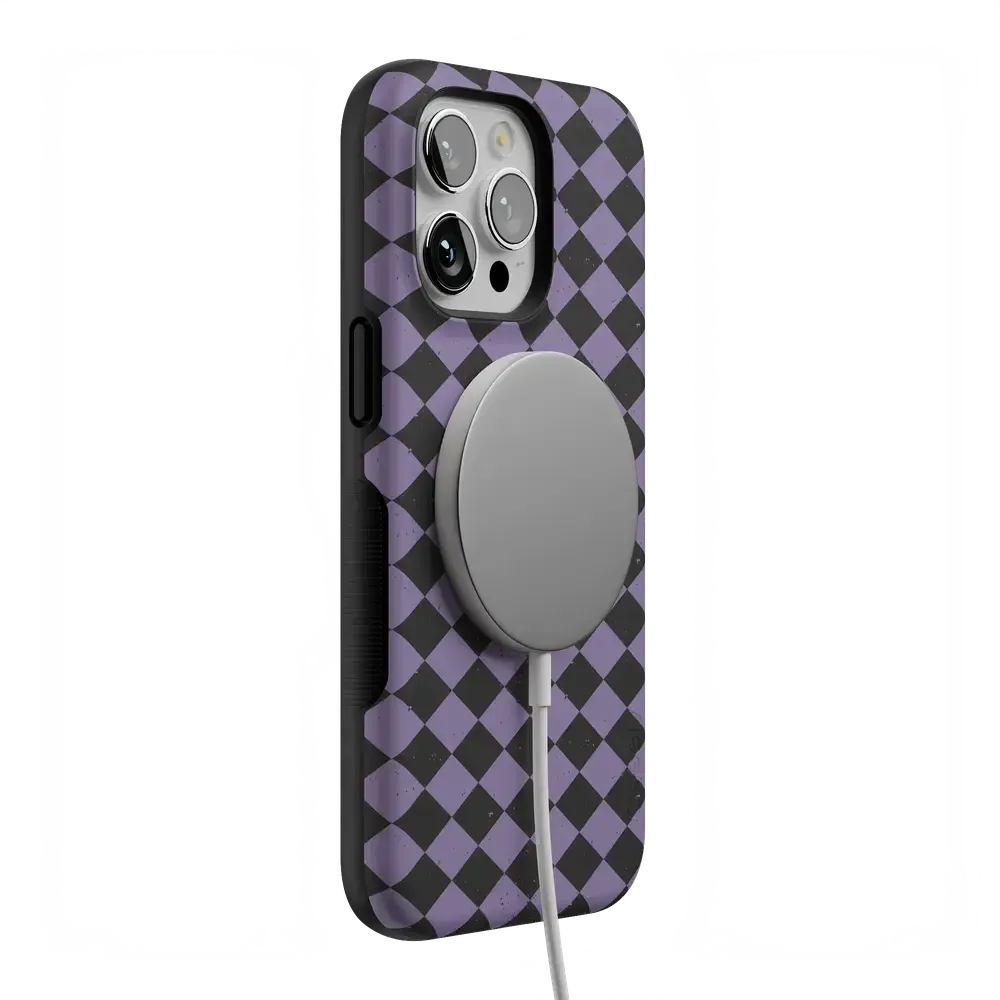 Midnight Hex | Purple Checkered Case - Bansusa