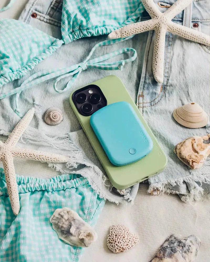 Aquamarine | Ocean Blue Shimmer Power Pod - Bansusa