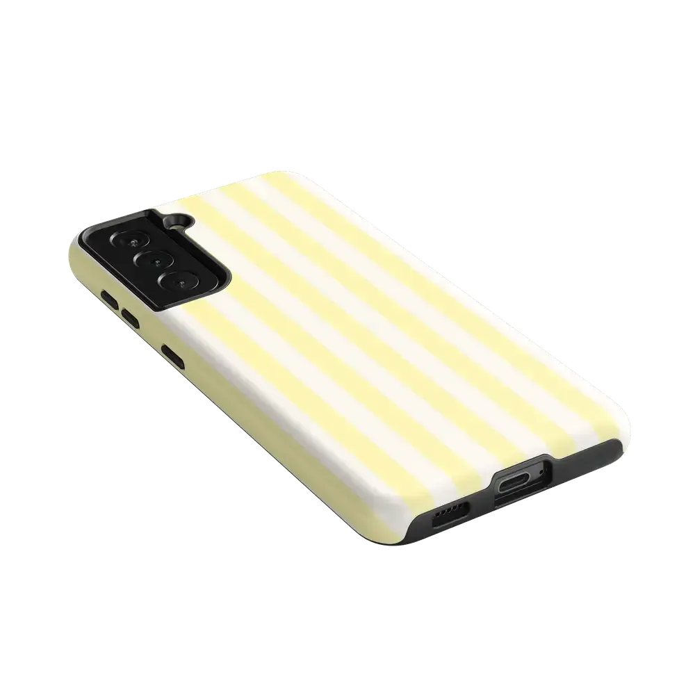 Butter Yellow Stripes | Sunday Best Case - Bansusa