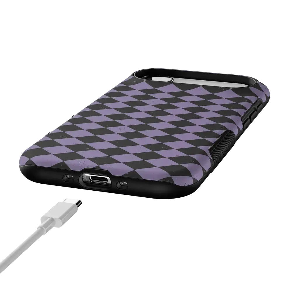 Midnight Hex | Purple Checkered Case - Bansusa
