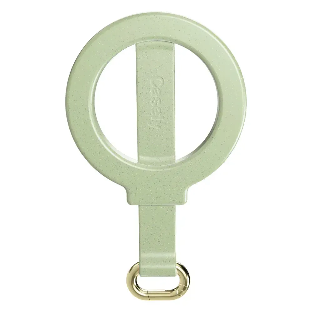 Kiwi Kiss | Matcha Green Shimmer MagRing+ with Keychain - Bansusa