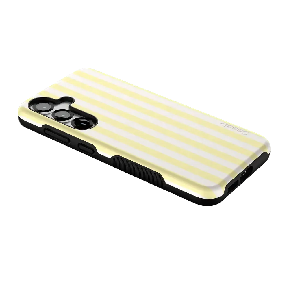 Butter Yellow Stripes | Sunday Best Case - Bansusa