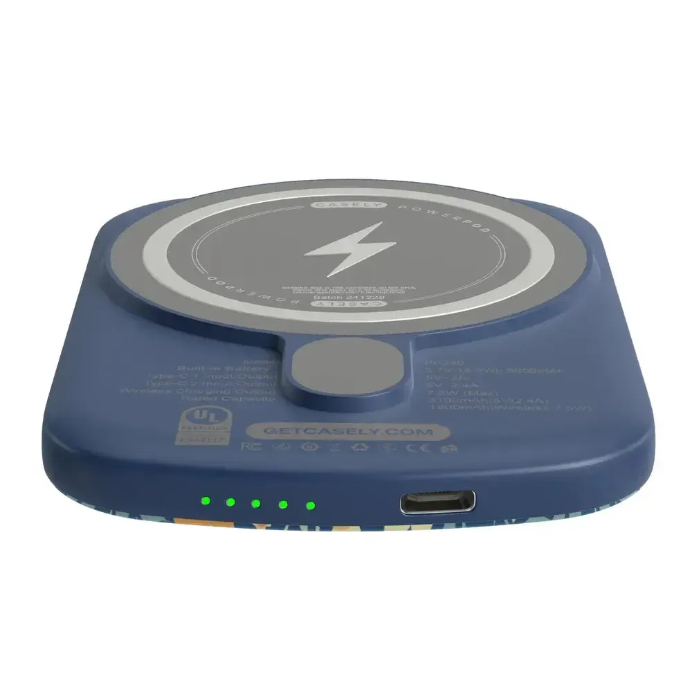 Full Bloom | Navy Floral Power Pod - Bansusa