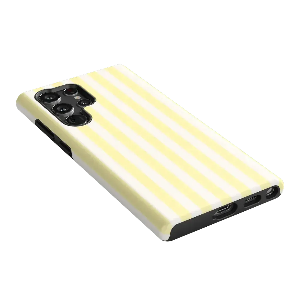 Butter Yellow Stripes | Sunday Best Case - Bansusa