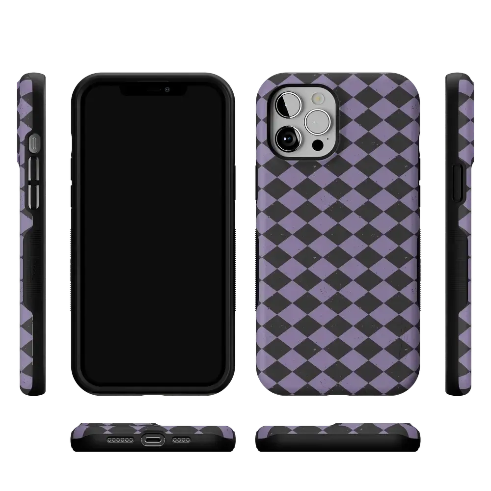 Midnight Hex | Purple Checkered Case - Bansusa