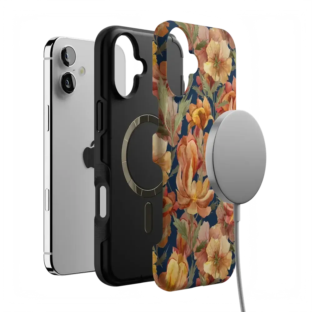 Fallen Gold | Antique Floral Case - Bansusa