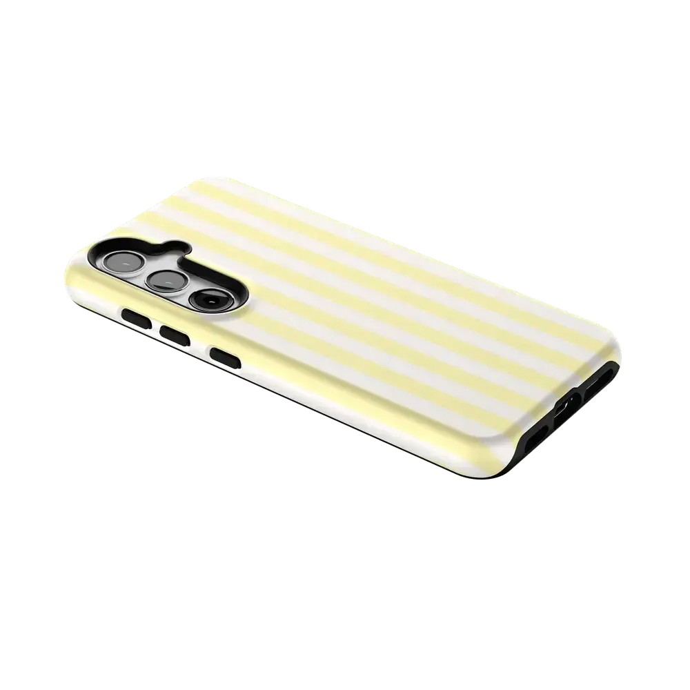 Butter Yellow Stripes | Sunday Best Case - Bansusa