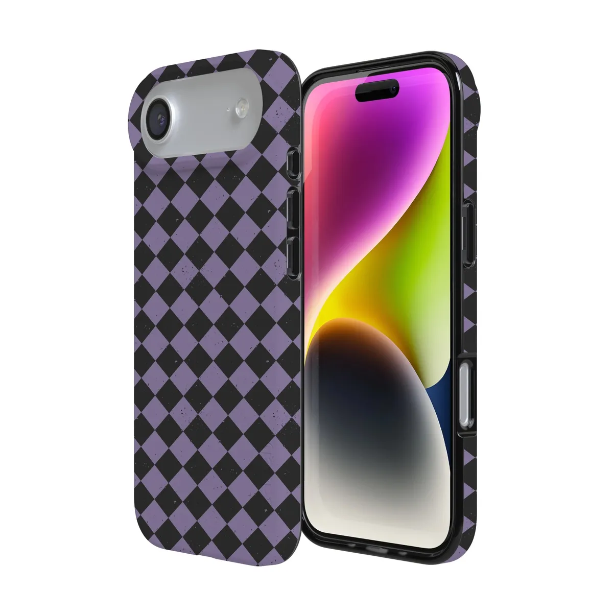 Midnight Hex | Purple Checkered Case - Bansusa