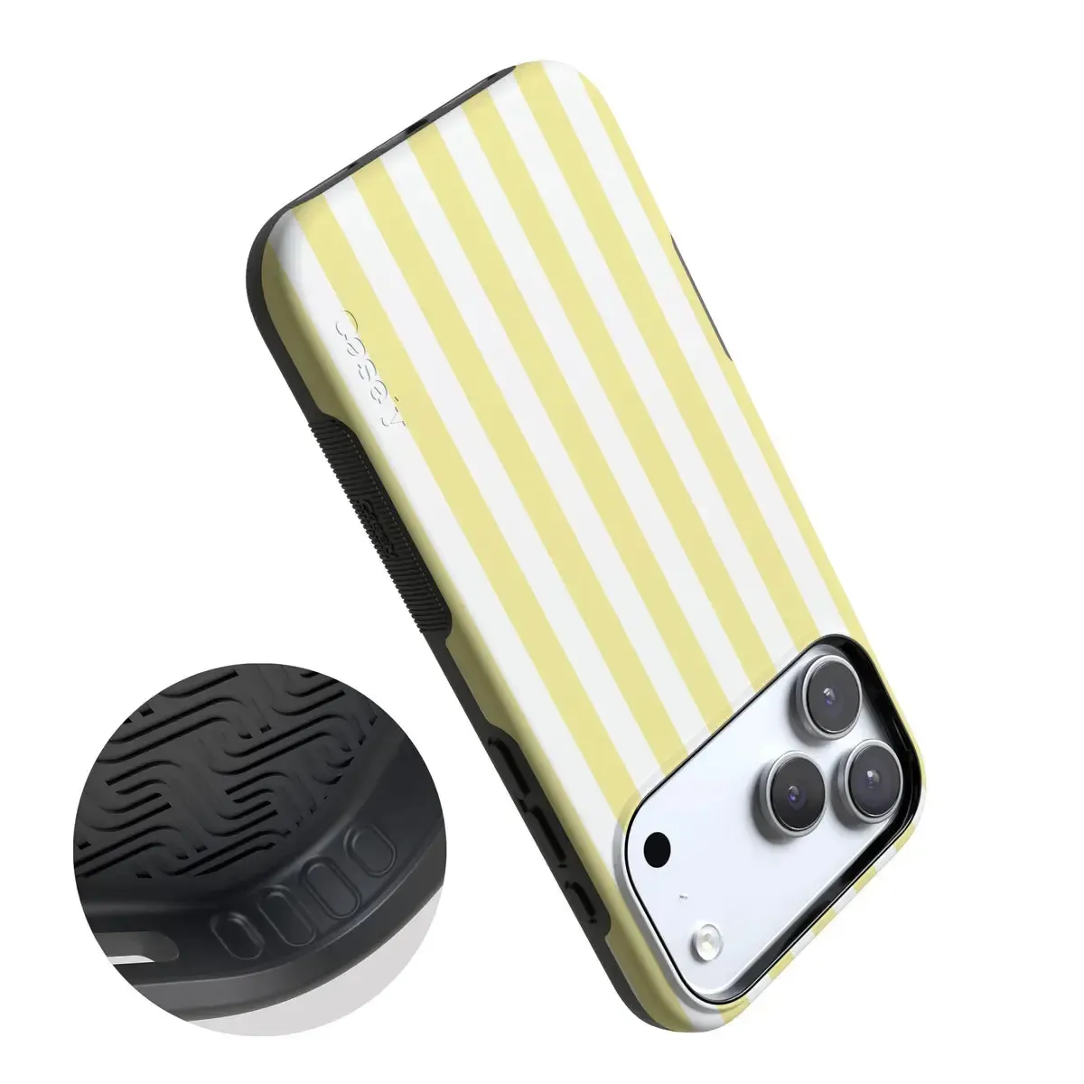 Butter Yellow Stripes | Sunday Best Case - Bansusa