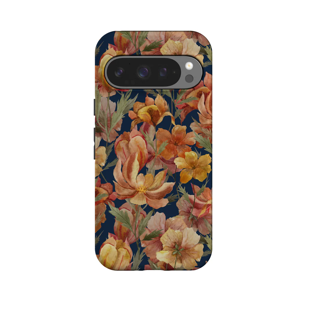 Fallen Gold | Antique Floral Case - Bansusa