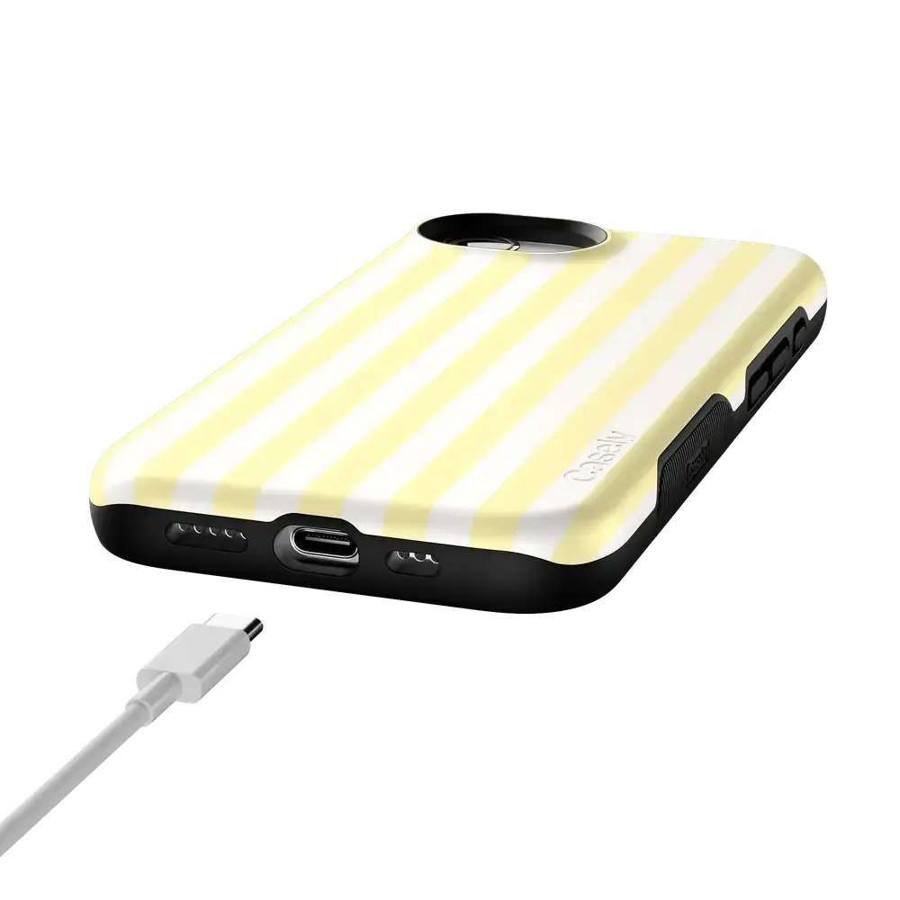 Butter Yellow Stripes | Sunday Best Case - Bansusa