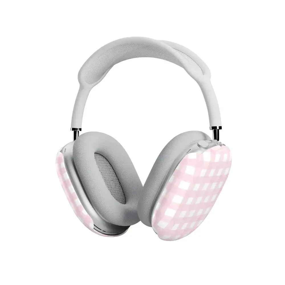 Pink Plaid | Sunday Best AirPods Max Case - Bansusa