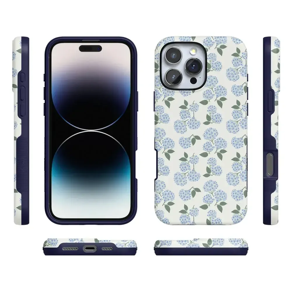 Nantucket Cottage | Blue Hydrangea Case - Bansusa