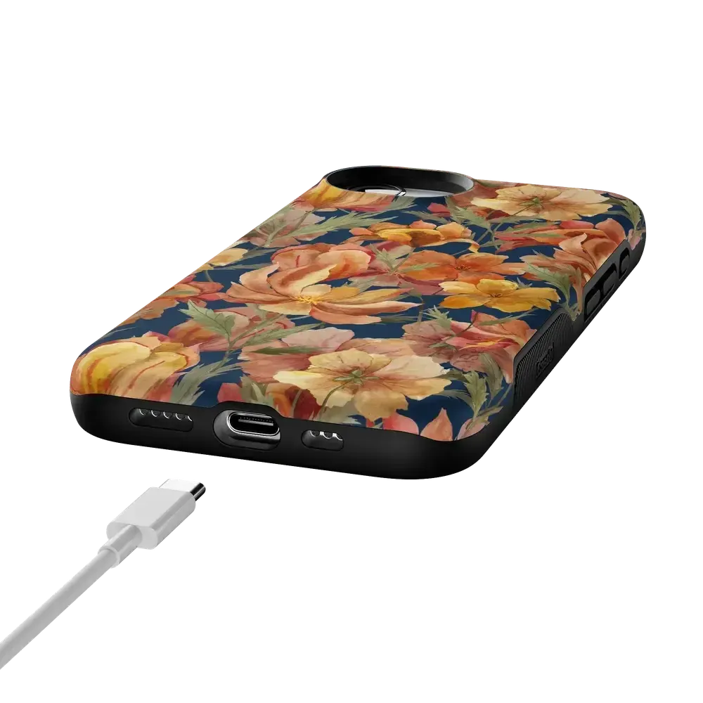 Fallen Gold | Antique Floral Case - Bansusa