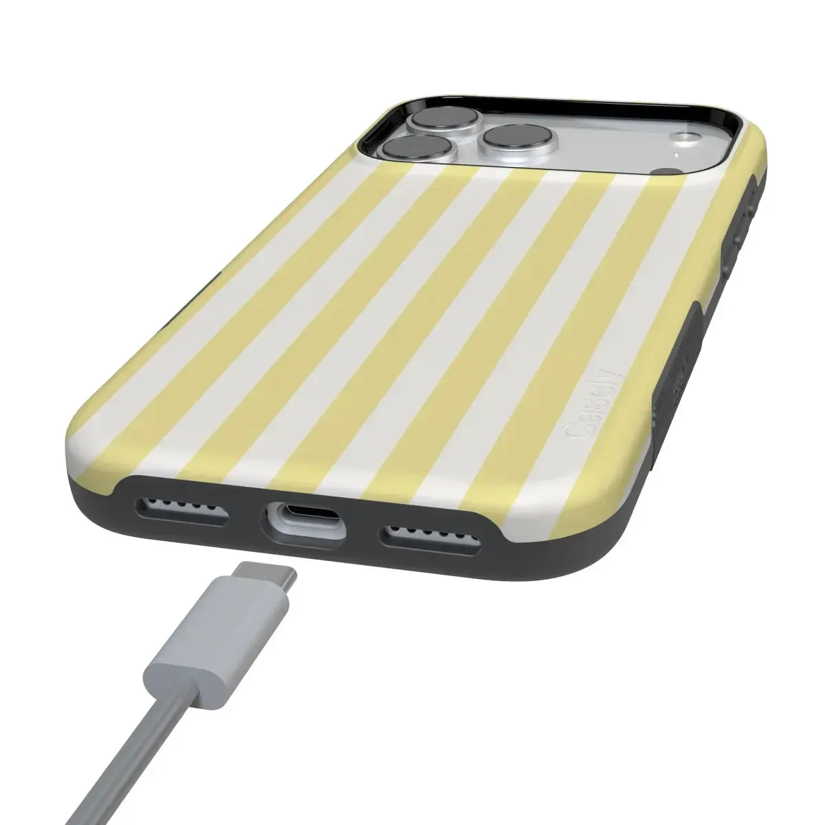 Butter Yellow Stripes | Sunday Best Case - Bansusa