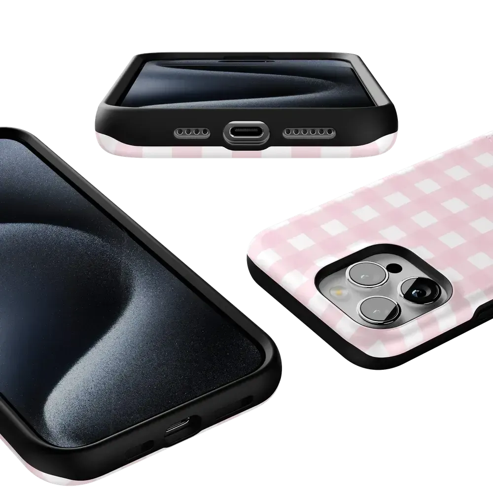 Pink Plaid | Sunday Best Case - Bansusa
