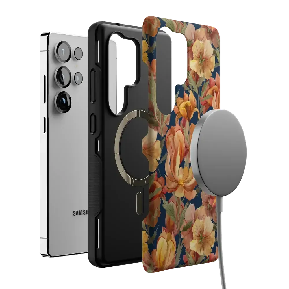 Fallen Gold | Antique Floral Case - Bansusa